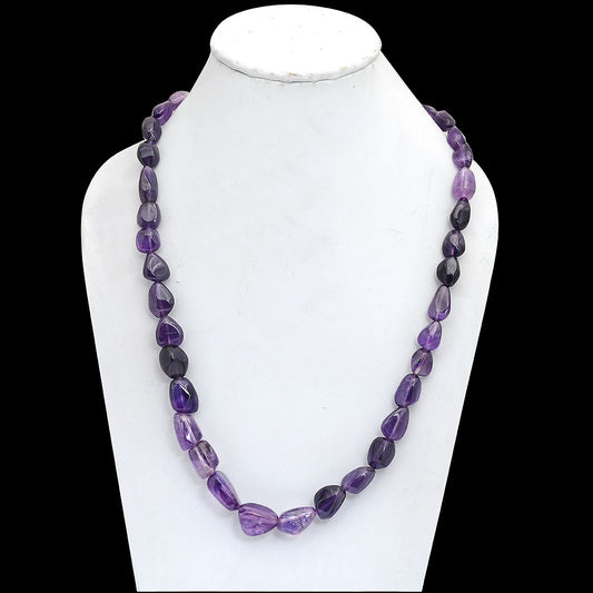 69 gm Natural Amethyst Necklace SDN1080