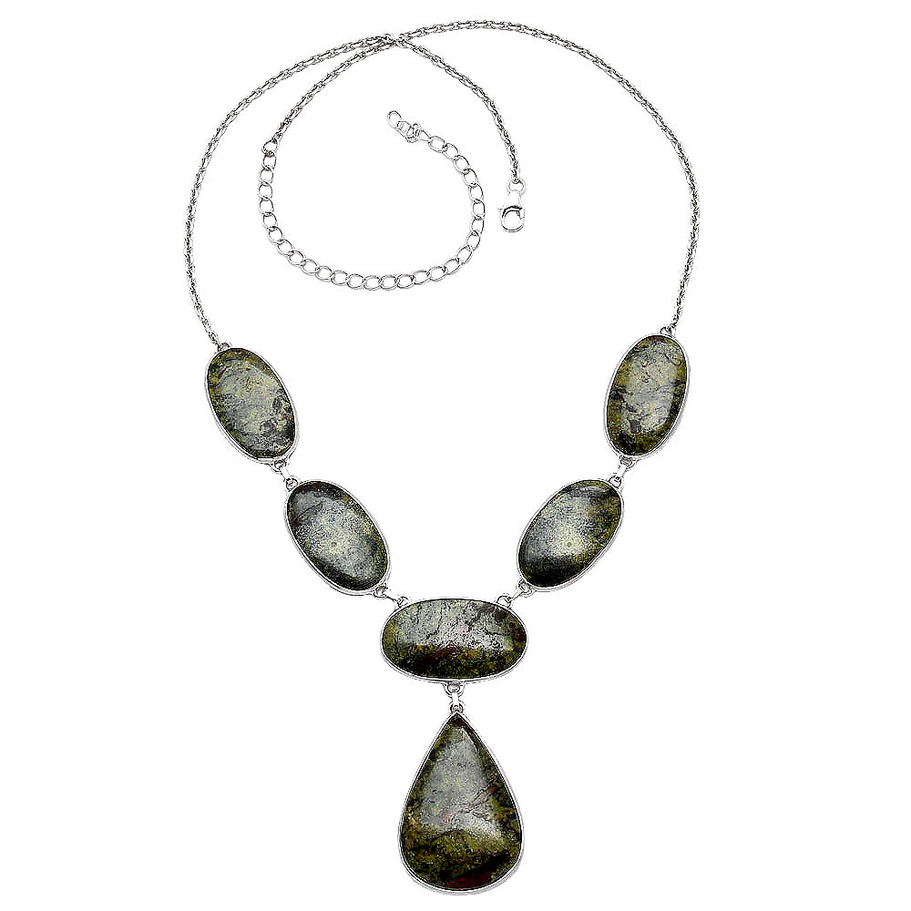 Dragon Blood Stone - South Africa Necklace N-1013 SDN1861