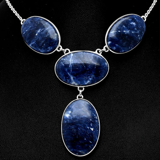 Natural Sodalite Necklace N-1013 SDN1870
