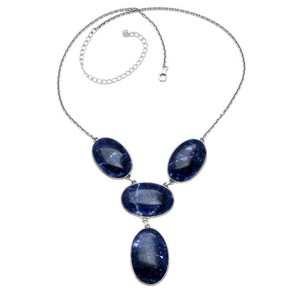 Natural Sodalite Necklace N-1013 SDN1870