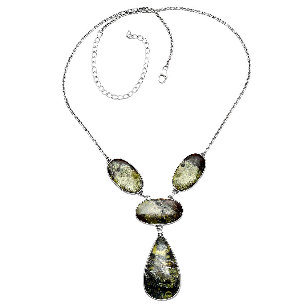 Dragon Blood Stone - South Africa Necklace N-1013 SDN1871