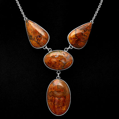 Natural Rare Cady Mountain Agate Necklace N-1013 SDN2008