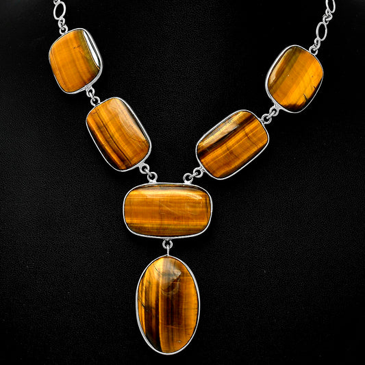Natural Tiger Eye - Africa Necklace N-1014 SDN2009