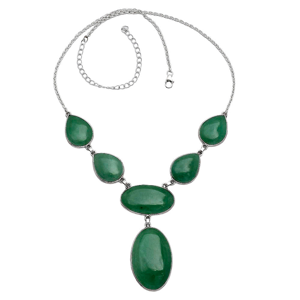 Natural Green Aventurine Necklace N-1013 SDN2014