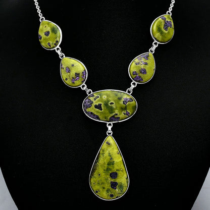 Natural Stichtite Necklace N-1013 SDN2018