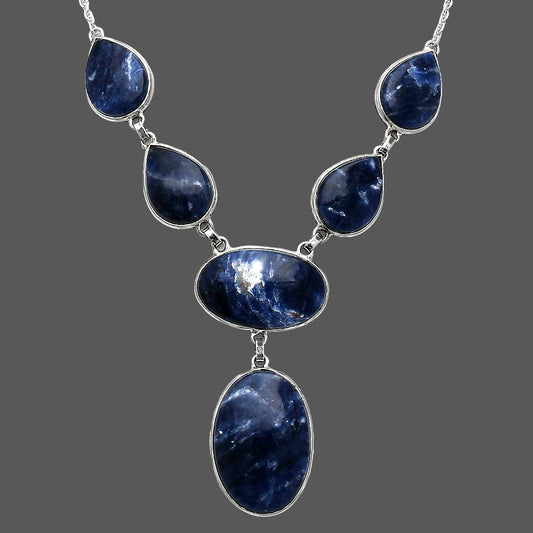 Natural Sodalite Necklace N-1013 SDN2020