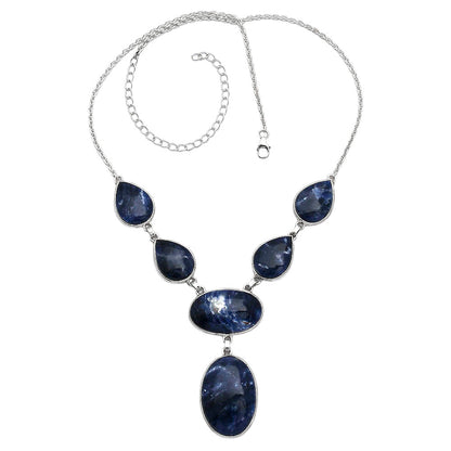Natural Sodalite Necklace N-1013 SDN2020