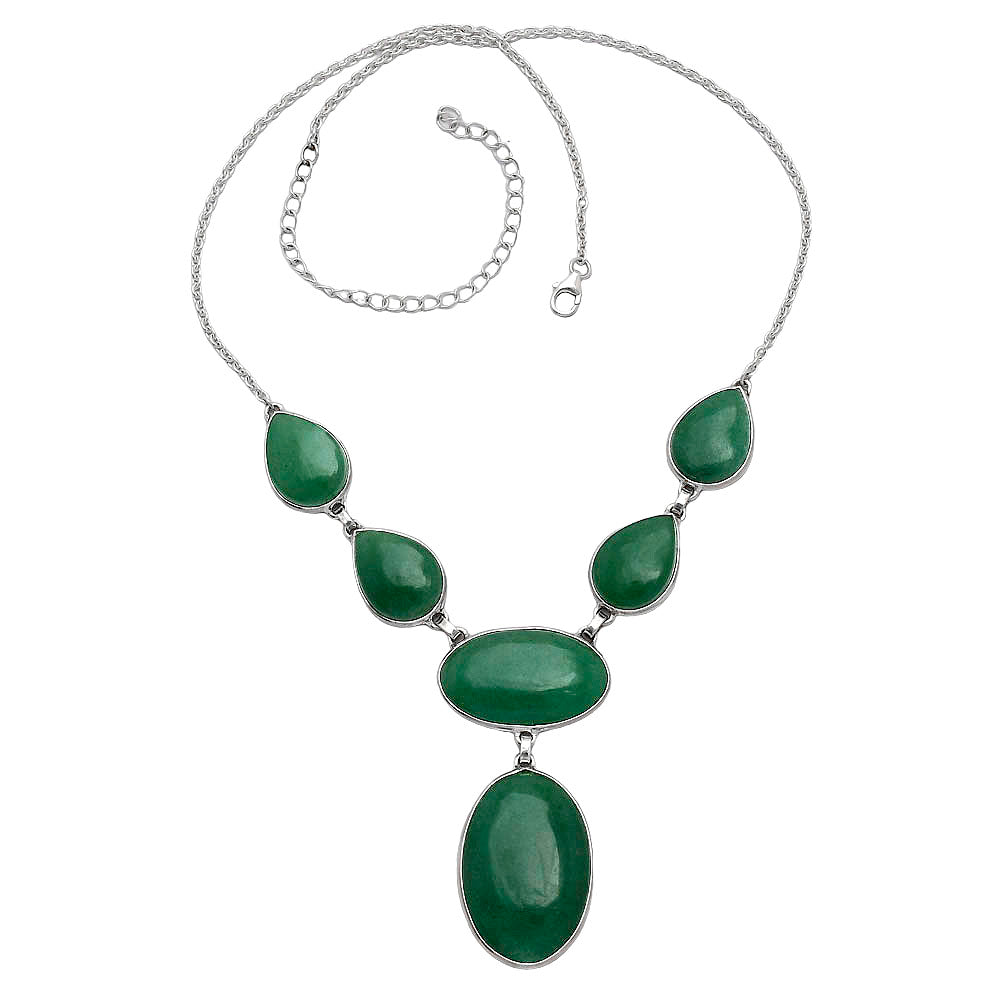 Natural Green Aventurine Necklace N-1013 SDN2021