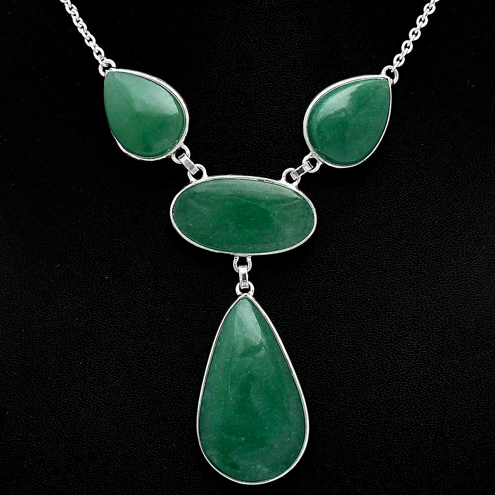 Natural Green Aventurine Necklace N-1013 SDN2024