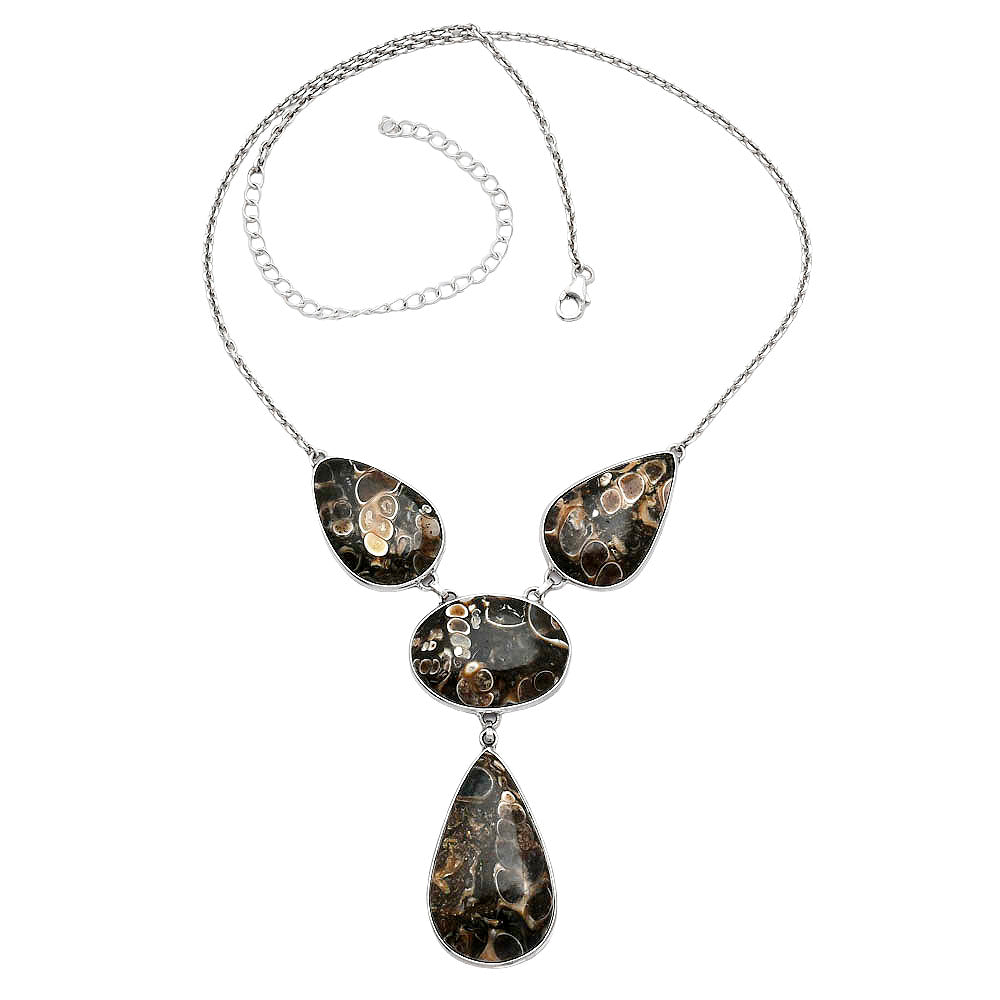 Natural Turtella Jasper - USA Necklace N-1013 SDN2029