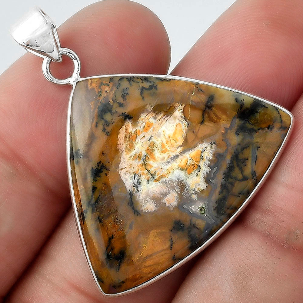 Natural Amethyst Sage Agate - Nevada Pendant P-1001 SDP100307