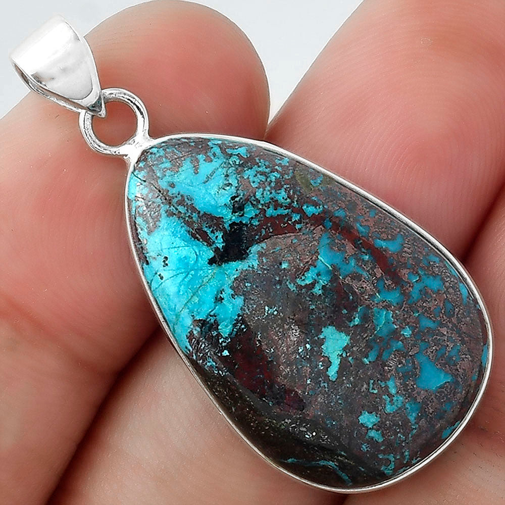 Natural Shattuckite - USA Pendant P-1001 SDP100444
