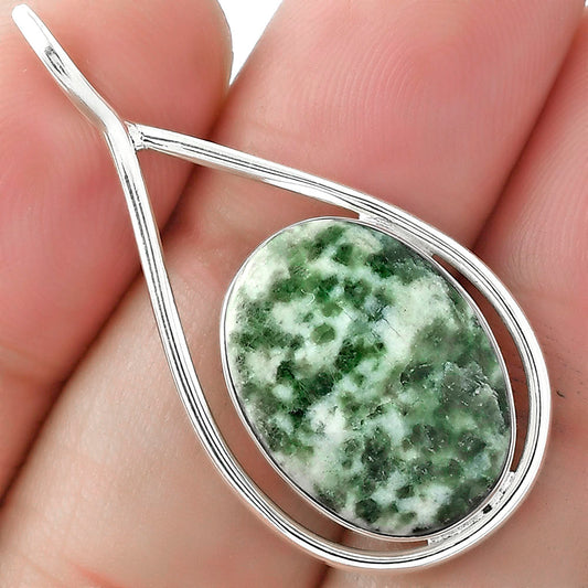 Natural Dioptase Pendant P-1342 SDP101417