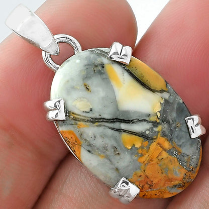 Natural Maligano Jasper - Indonesia Pendant P-1332 SDP101699