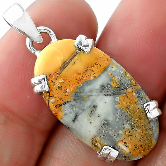 Natural Maligano Jasper - Indonesia Pendant P-1332 SDP101703