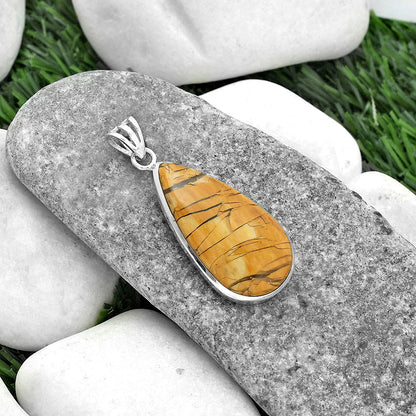 Natural Brecciated Mookaite Pendant P-1002 SDP102194