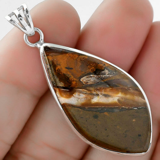 Natural Rock Calcy Pendant P-1002 SDP102223