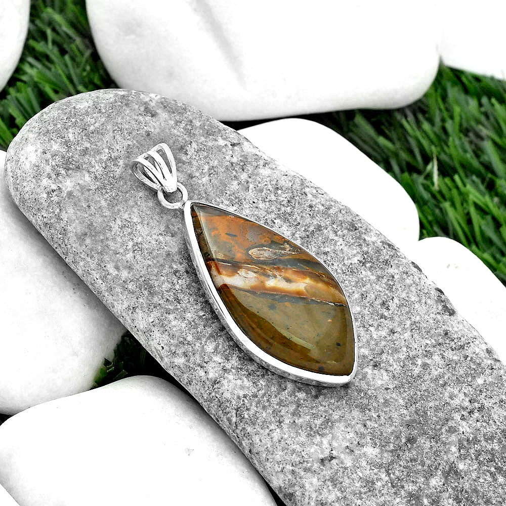Natural Rock Calcy Pendant P-1002 SDP102223