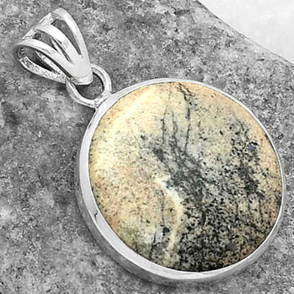 Natural Porcelain Jasper Pendant P-1002 SDP102250