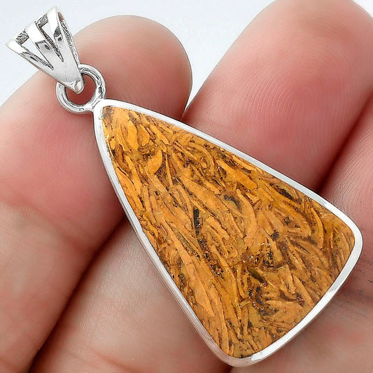 Natural Coquina Fossil Jasper - India Pendant P-1002 SDP102266