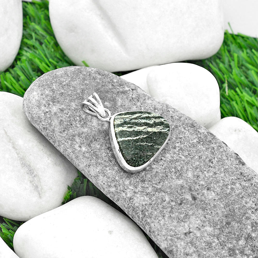 Natural Chrysotile Pendant P-1002 SDP102293