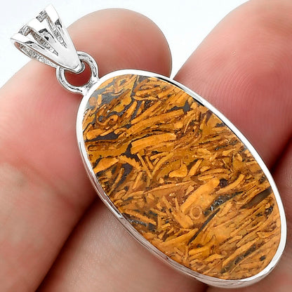 Natural Coquina Fossil Jasper - India Pendant P-1002 SDP102303