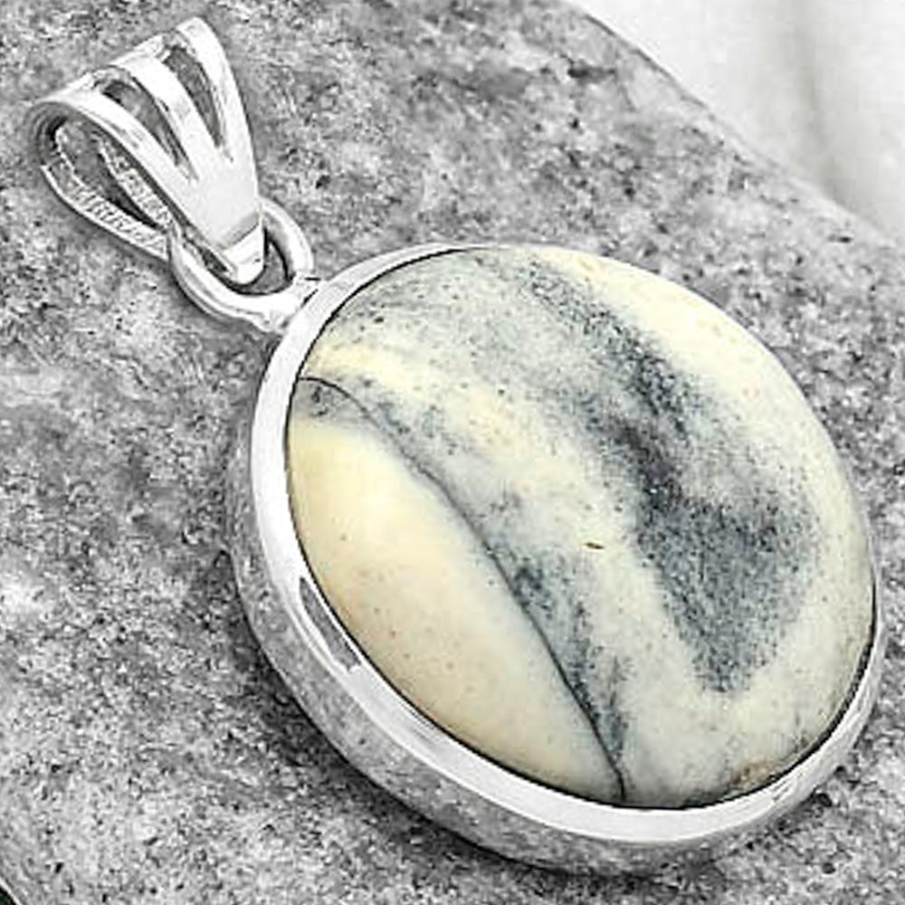 Natural Porcelain Jasper Pendant P-1002 SDP102318