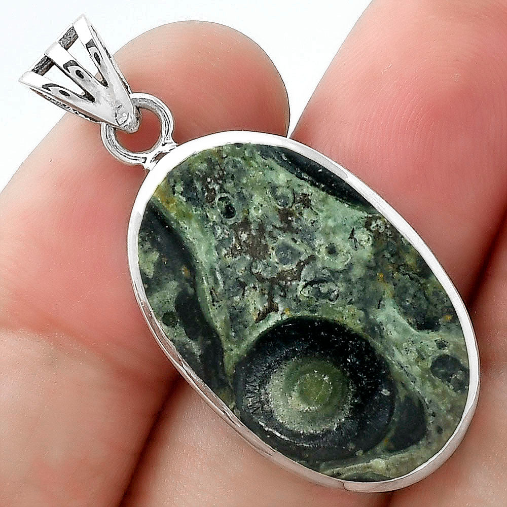 Natural Star Galaxy Jasper Pendant P-1002 SDP102323