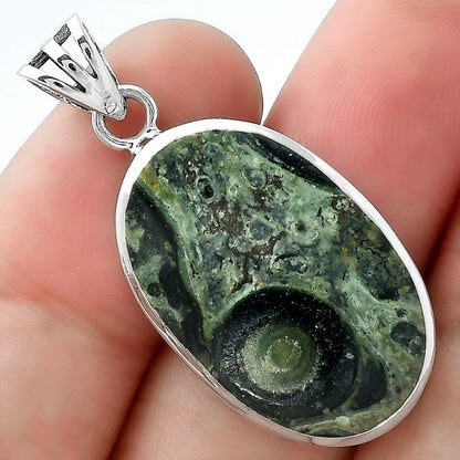 Natural Star Galaxy Jasper Pendant P-1002 SDP102323