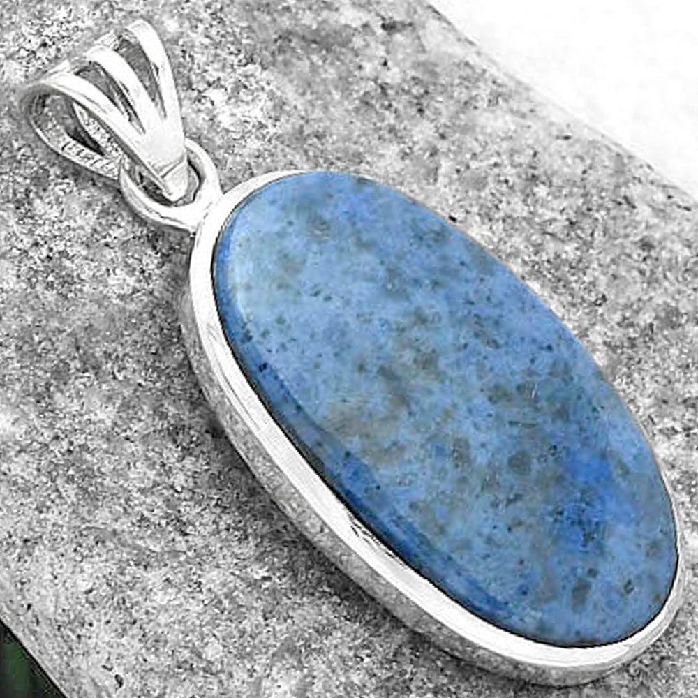 Natural Dumortierite Quartz Pendant P-1002 SDP102342