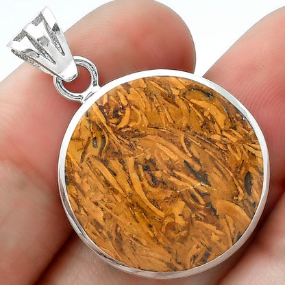 Natural Coquina Fossil Jasper - India Pendant P-1002 SDP102343