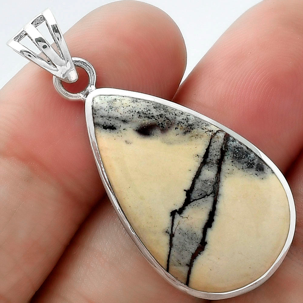 Natural Porcelain Jasper Pendant P-1002 SDP102348