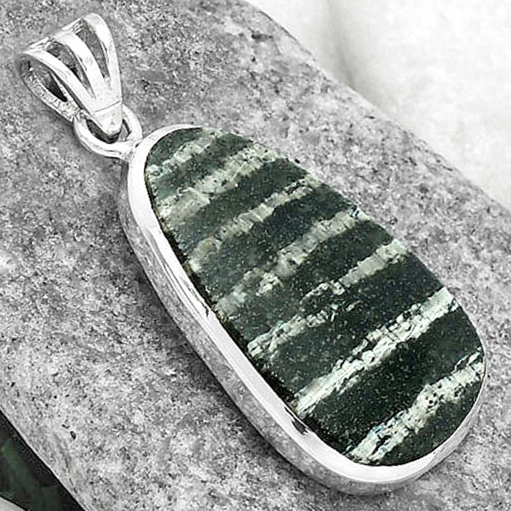 Natural Chrysotile Pendant P-1002 SDP102373