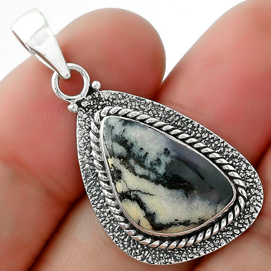 Natural Amethyst Sage Agate - Nevada Pendant P-1181 SDP102554