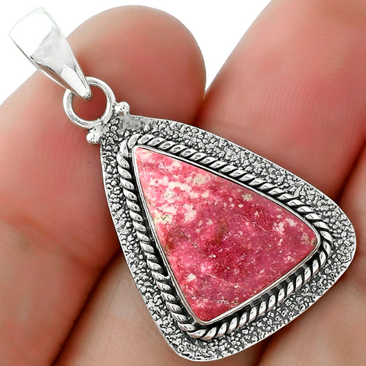 Natural Pink Thulite - Norway Pendant P-1181 SDP102562