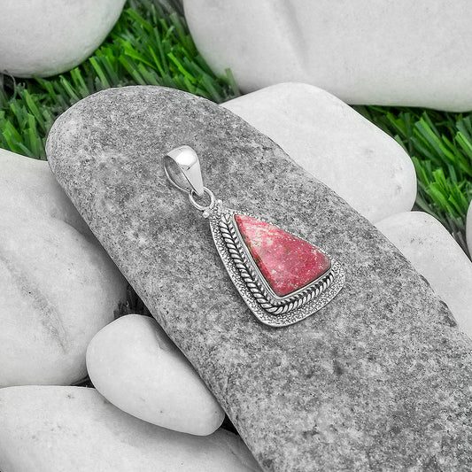 Natural Pink Thulite - Norway Pendant P-1181 SDP102562