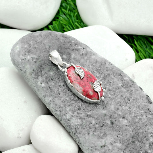 Natural Pink Thulite - Norway Pendant P-1226 SDP102570