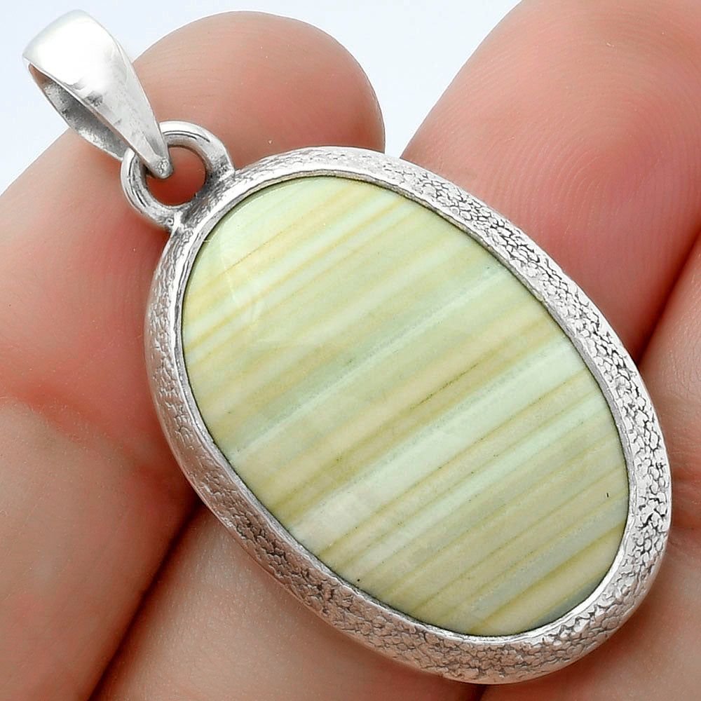 Natural Saturn Chalcedony Pendant P-1538 SDP103130