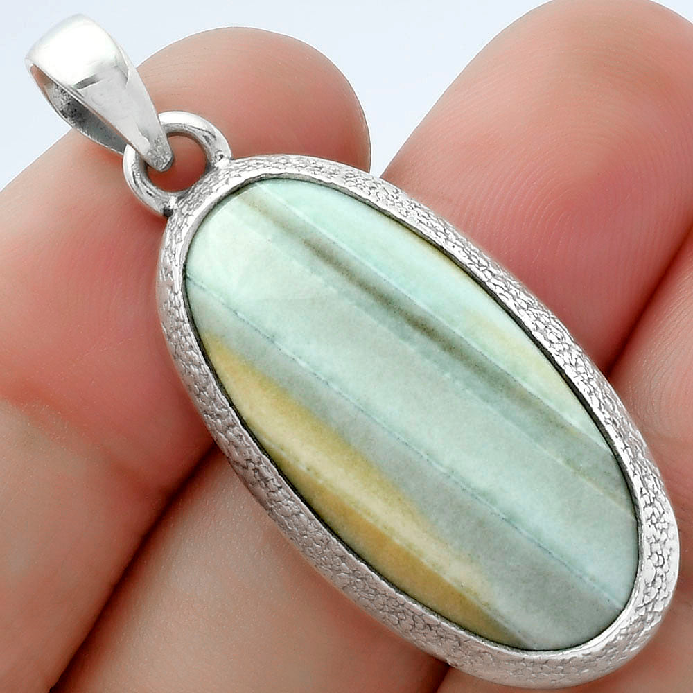 Natural Saturn Chalcedony Pendant P-1538 SDP103134