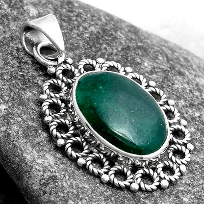 Natural Green Aventurine Pendant P-1009 SDP103261