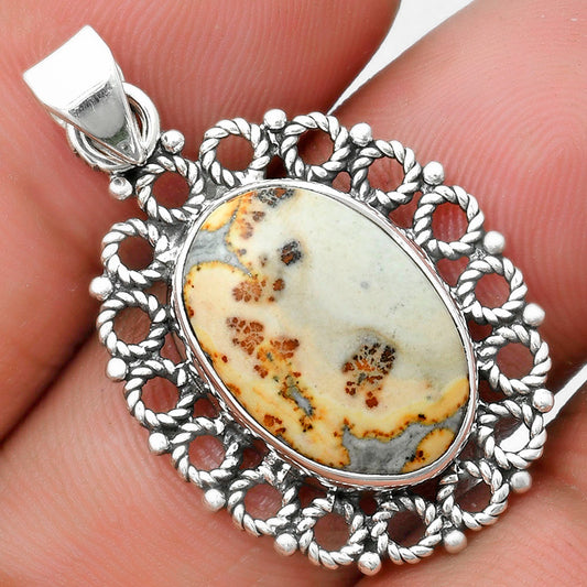 Natural Maligano Jasper - Indonesia Pendant P-1009 SDP103274