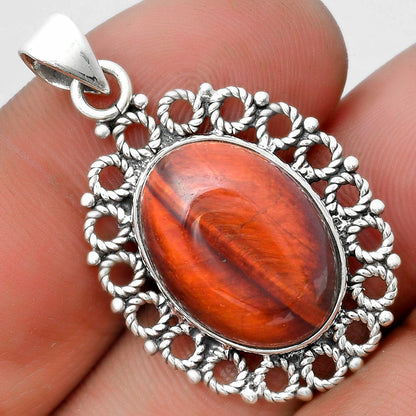 Natural Red Tiger Eye Pendant P-1009 SDP103280