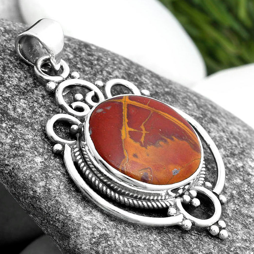 Natural Noreena Jasper Pendant P-1569 SDP103303