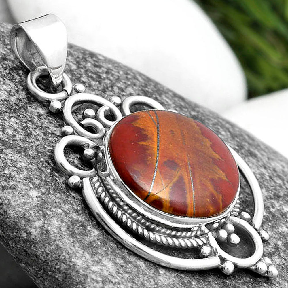 Natural Noreena Jasper Pendant P-1569 SDP103316
