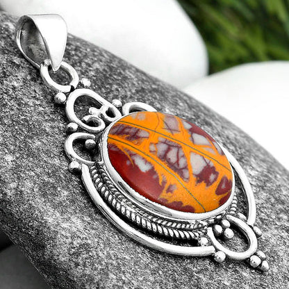 Natural Noreena Jasper Pendant P-1569 SDP103321
