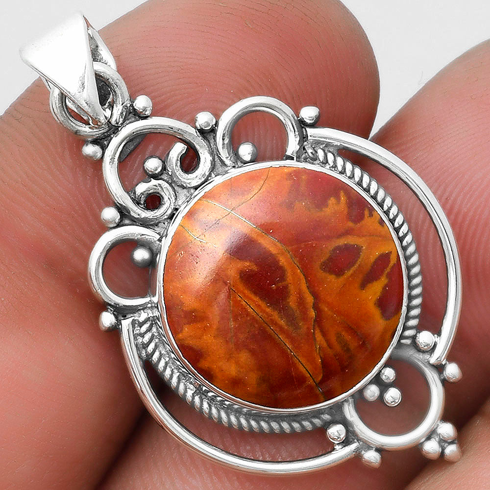 Natural Noreena Jasper Pendant P-1569 SDP103322