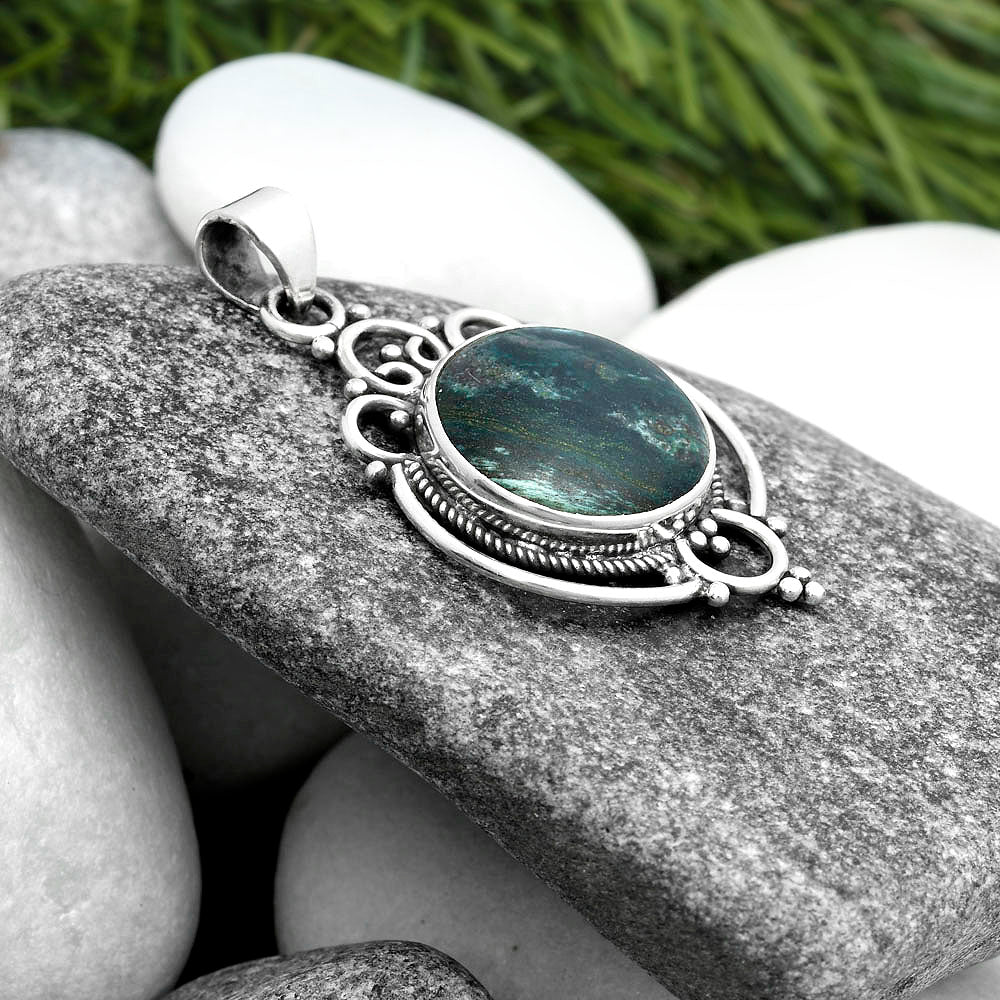 Natural Larsonite Jasper Pendant P-1569 SDP103324