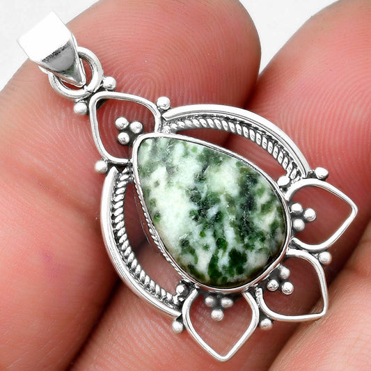 Natural Dioptase Pendant P-1444 SDP103386