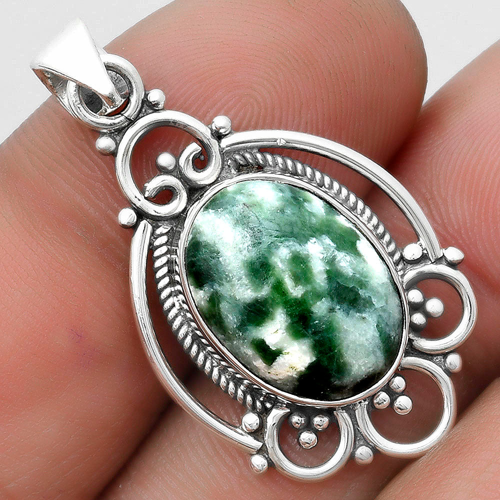 Natural Dioptase Pendant P-1569 SDP103538