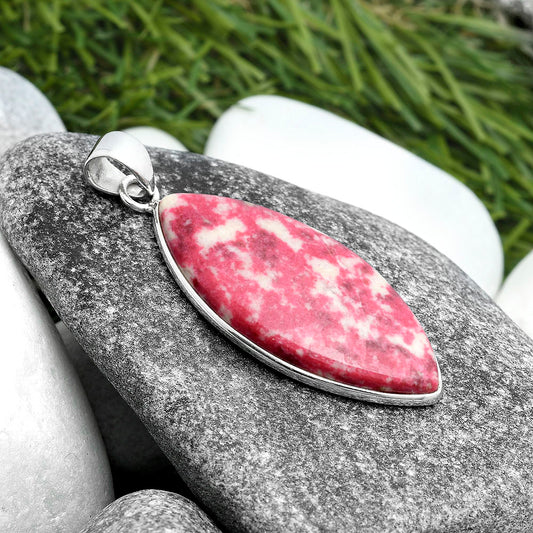 Natural Pink Thulite - Norway Pendant P-1001 SDP103613